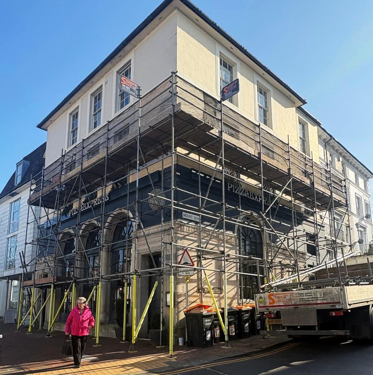 Southborough Scaffolding at work
